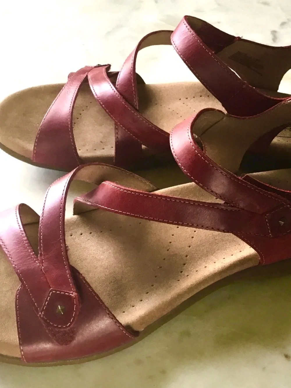 TAOS. - Big Time Sandal - RED - Size 9 - Picture 4 of 9